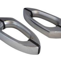 Chunky Chrome Effect Door Handles