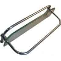 Glass Shelf with Rail