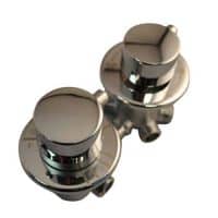 2 Dial 3 Output Thermostatic Shower Valve