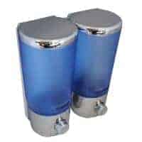 Shower Soap Dispenser Double - Blue