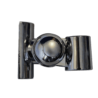 Fixed Chrome Shower Fiitting with Adjustable shower holder