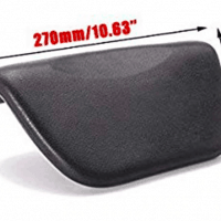Bath headrest with Suction Dimensions View