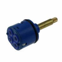 37mm Diverter Core- 4 Outputs Blue- Replacement Shower Tap/Core