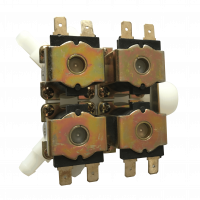 4-Way Solenoid Valve for Steam and Shower Cabins
