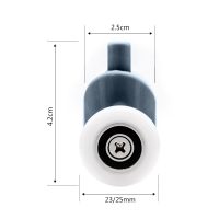 shower door roller model SPS R001-B View 2