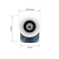 shower door roller model SPS R001-T View 2