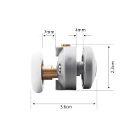 shower door roller model SPS R056-T View 3