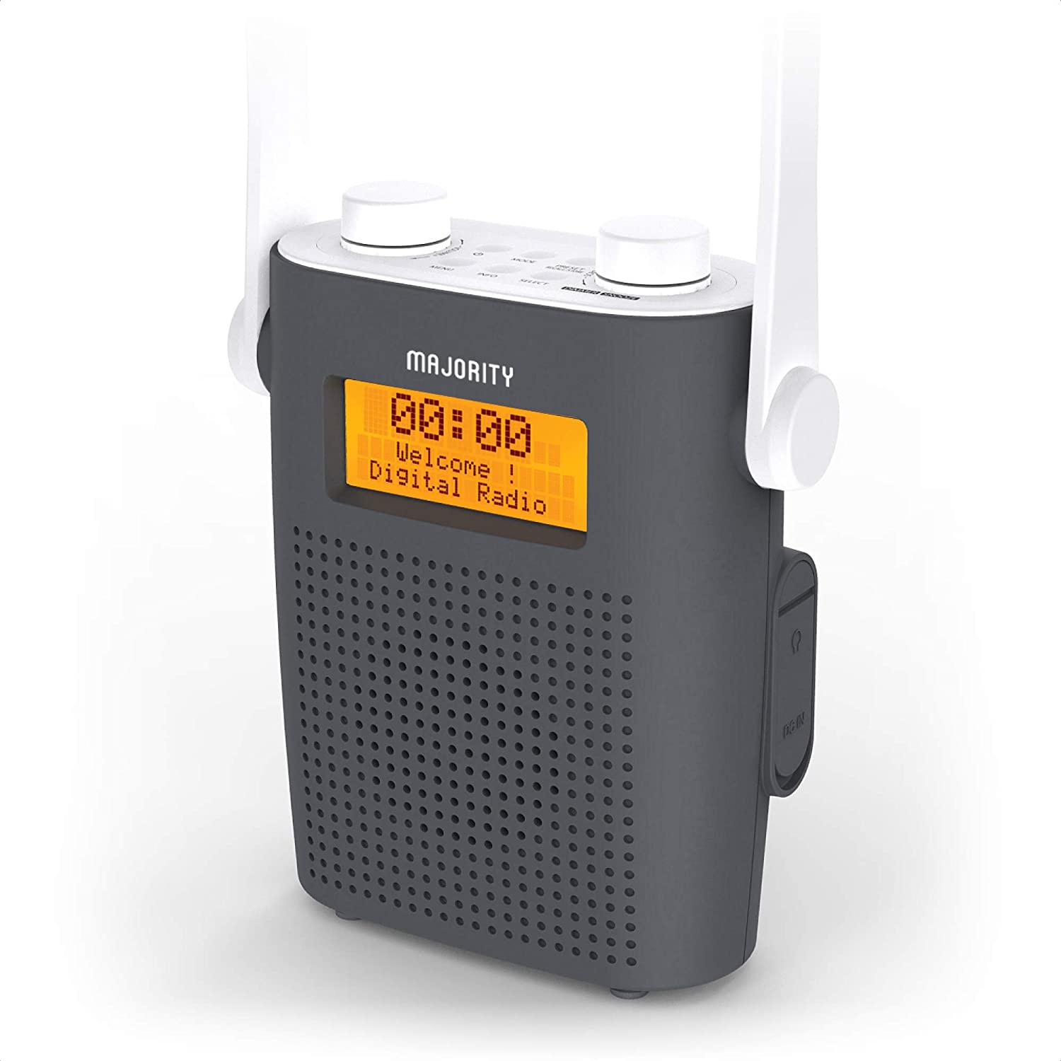 Majority Eversden DAB Radio for shower