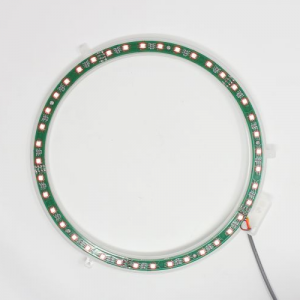 Multi Coloured Led Ceiling Ring light for steam shower and shower cabins