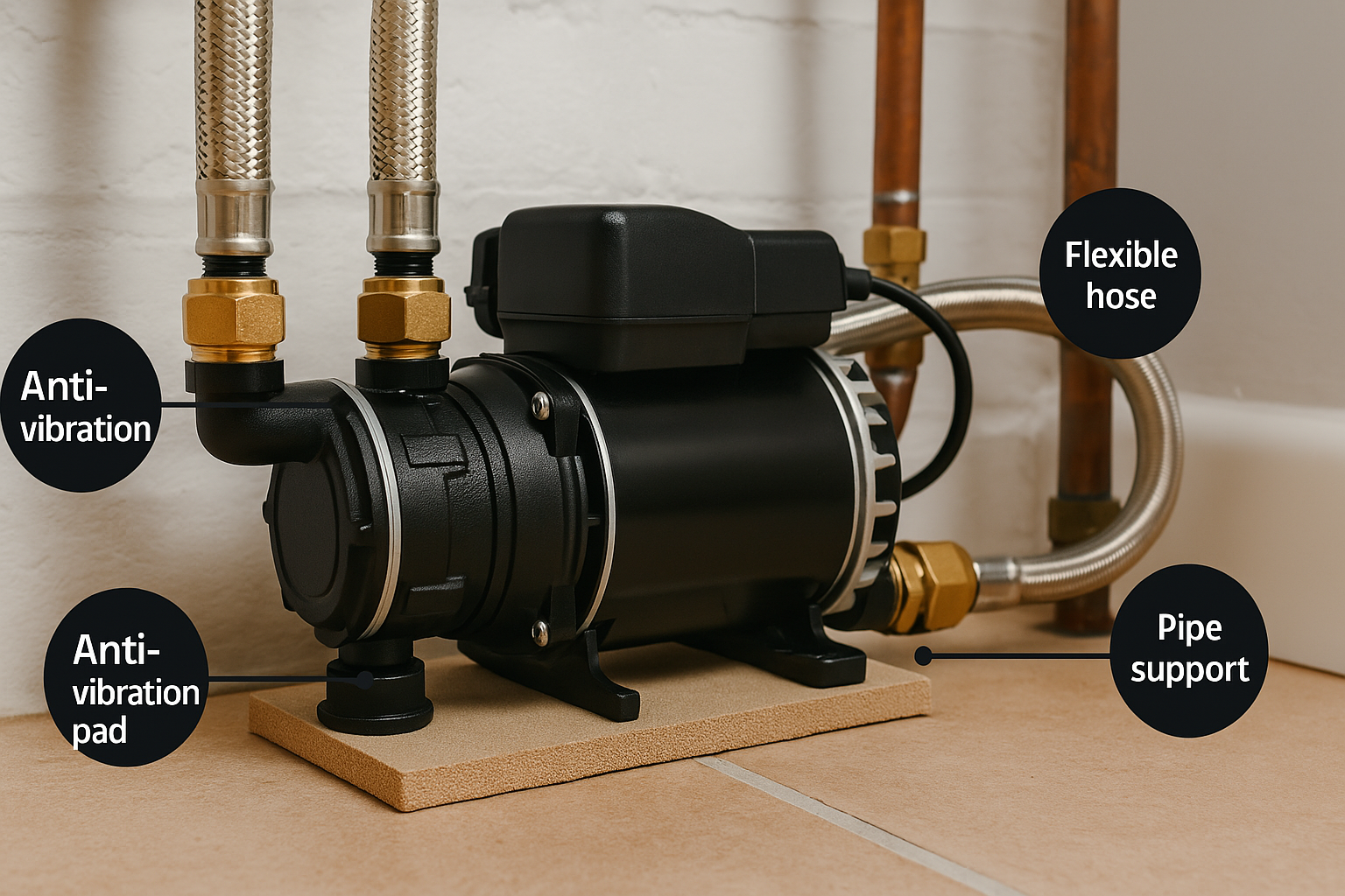 Noisy Shower Pump Problems Noisy Shower Pump Problems